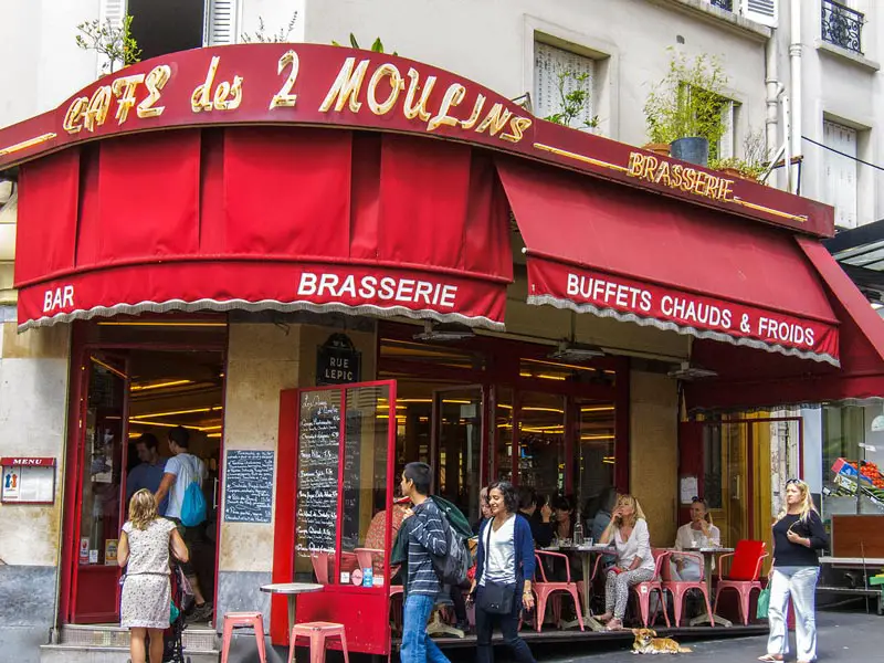 Café des Deux Moulins, el café de la película Amélie en Montmartre