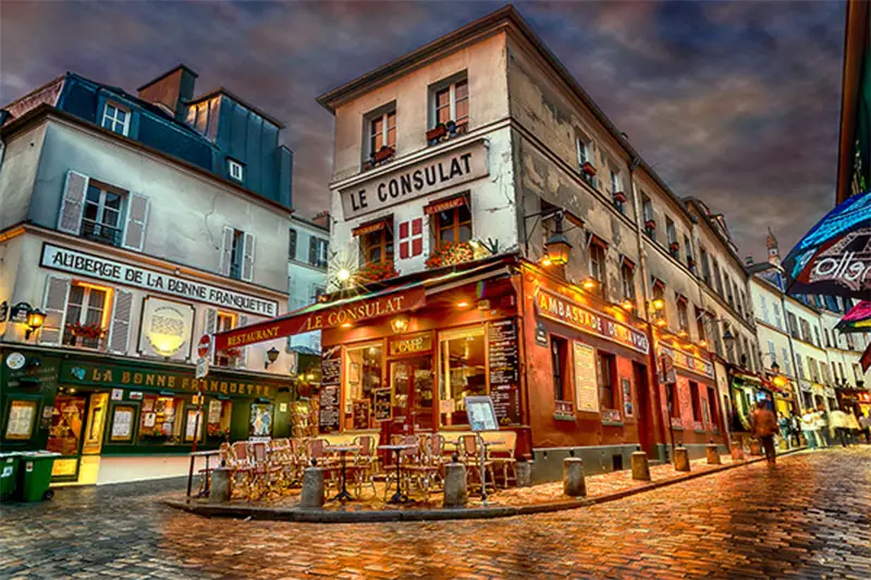 Le Consulat, cafe historico de Montmartre frecuentado por Toulouse-Lautrec y Picasso