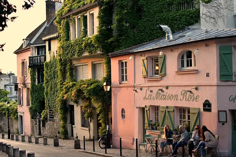 La Maison Rose, la famosa casa rosa de Montmartre pintada por Utrillo