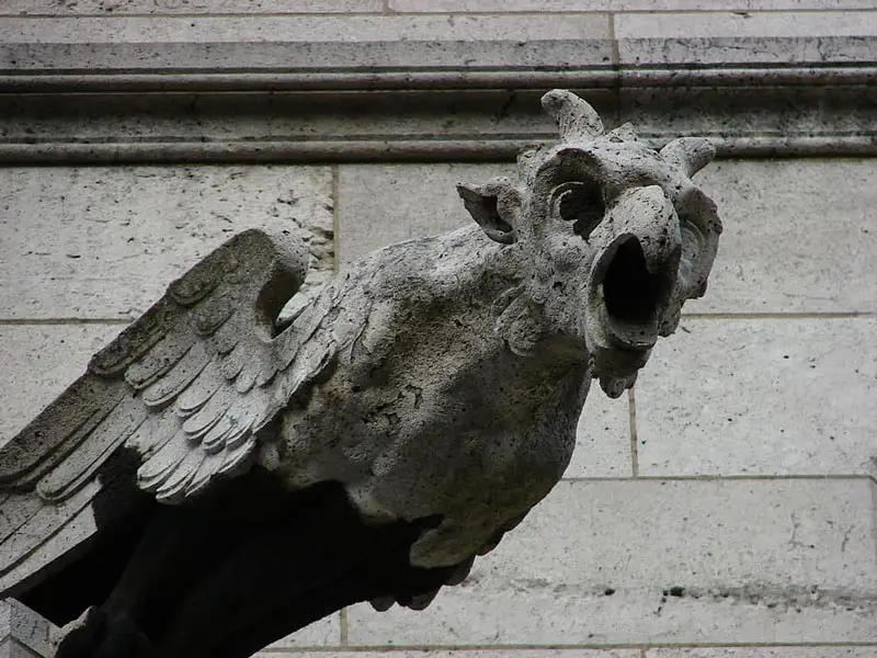 Gárgola de la Basílica del Sacré-Cœur de Montmartre